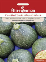 Zucchini Tondo chiaro di Nizza Samen von Dürr Samen...