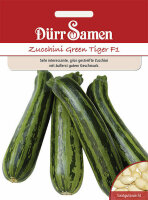 Zucchini Green Tiger F1 Samen von Dürr Samen...